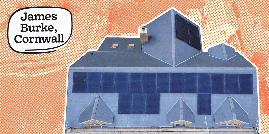 Domestic Solar Panel Case Study: James Burke, Cornwall